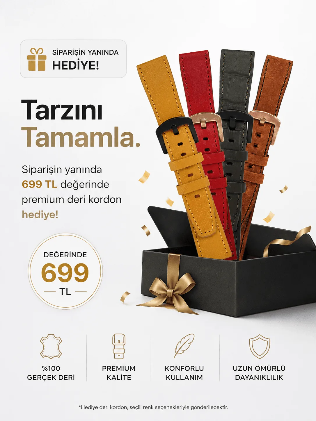 Fro hediye deri kordon