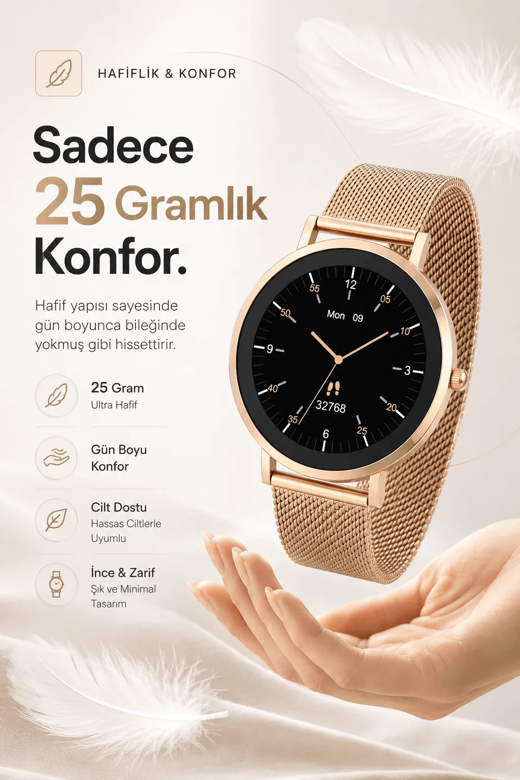 Fro LW-43V hafiflik ve konfor