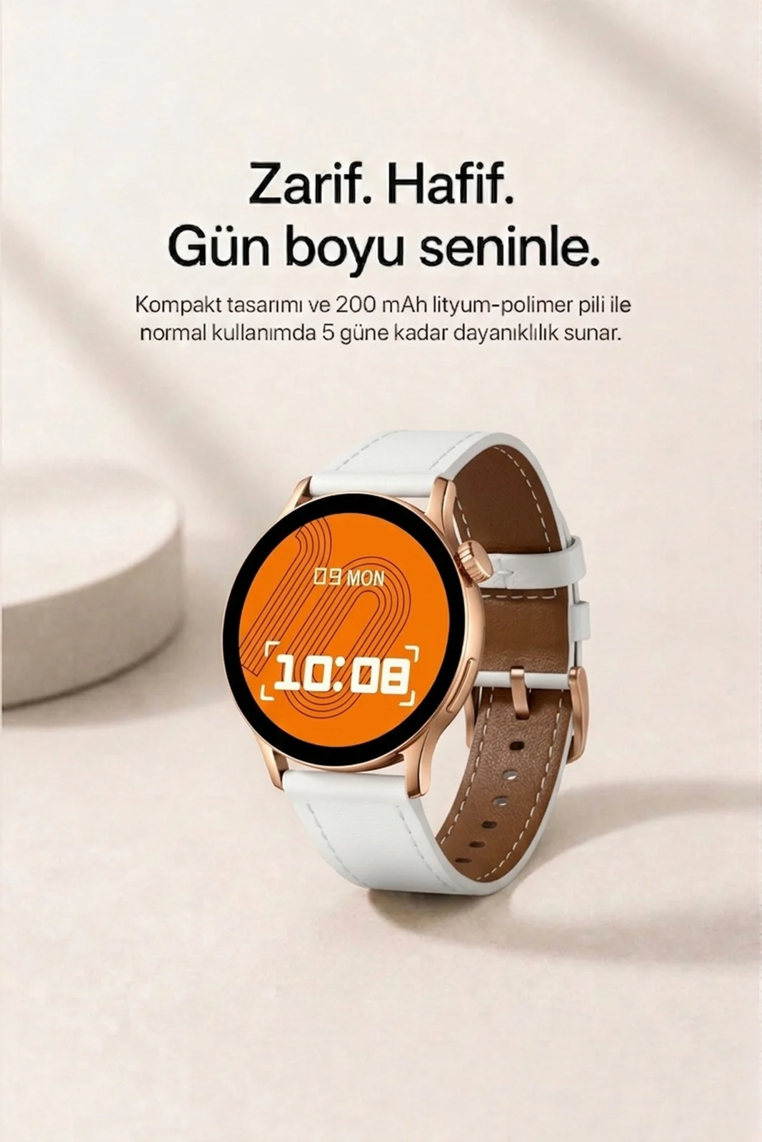 Fro LW-38 Gold Kasa · Beyaz Kordon 8